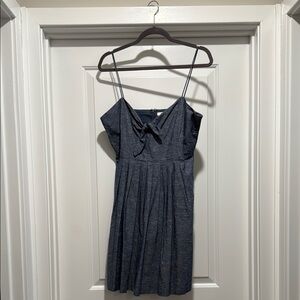 Madewell Blue Spaghetti Strap Sundress Mini
